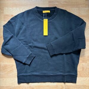 NWT Yellow Label Co. Cozyyy Crew - Medium/Large - Faded Black - Unisex